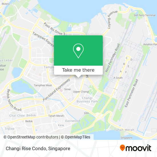 Changi Rise Condo map