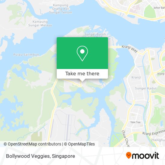 Bollywood Veggies map