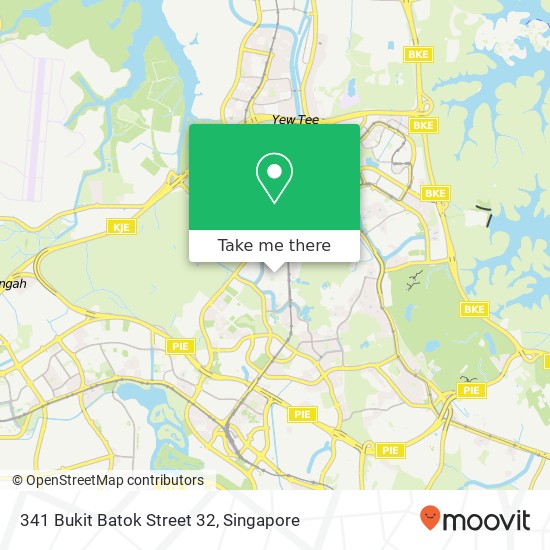 341 Bukit Batok Street 32 map