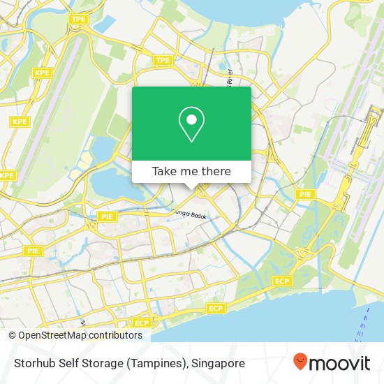 Storhub Self Storage (Tampines) map