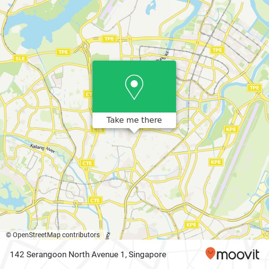 142 Serangoon North Avenue 1 map
