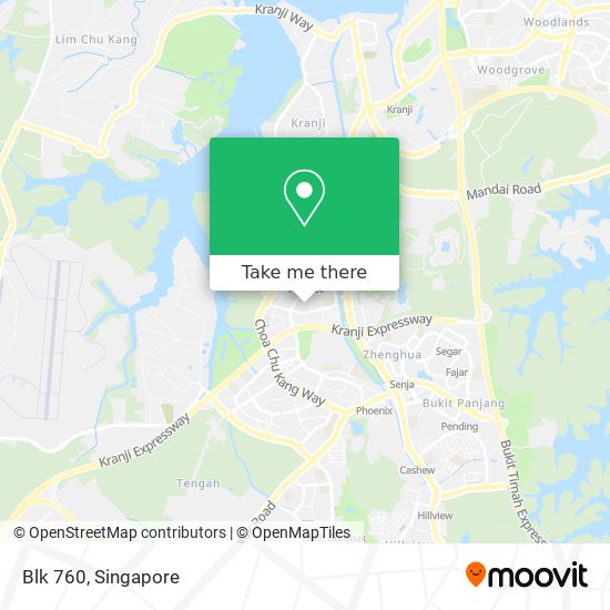 Blk 760 map