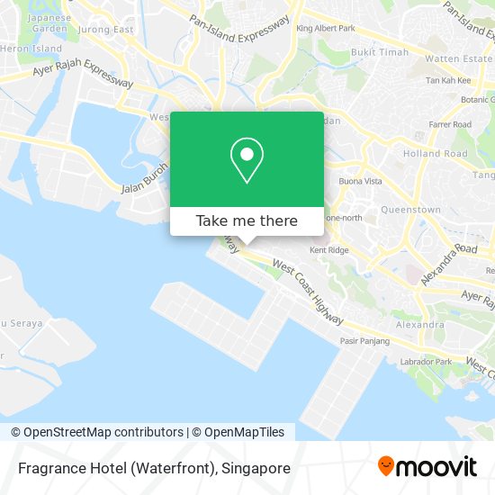 Fragrance Hotel (Waterfront) map