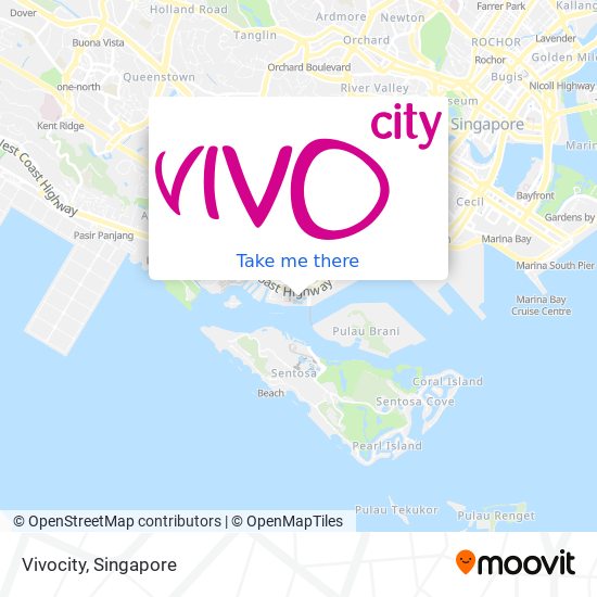 Vivocity地图