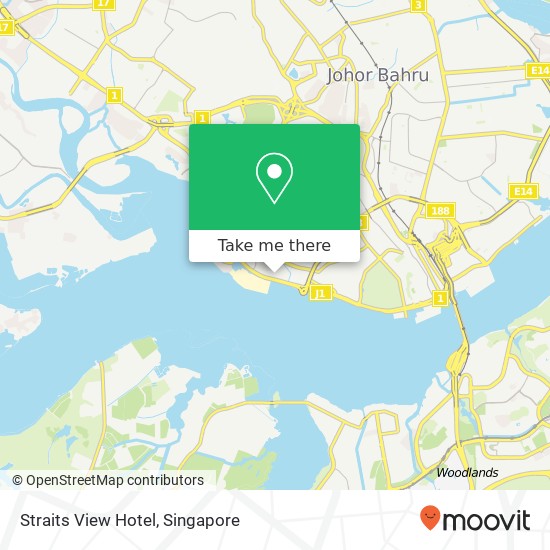 Straits View Hotel map