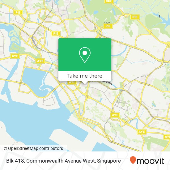 Blk 418, Commonwealth Avenue West地图