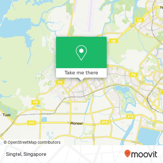 Singtel map