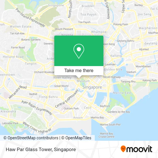 Haw Par Glass Tower map