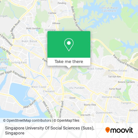 Singapore University Of Social Sciences (Suss) map