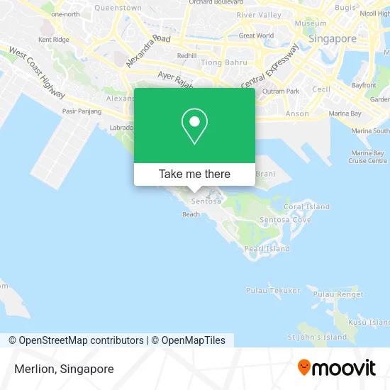 Merlion map