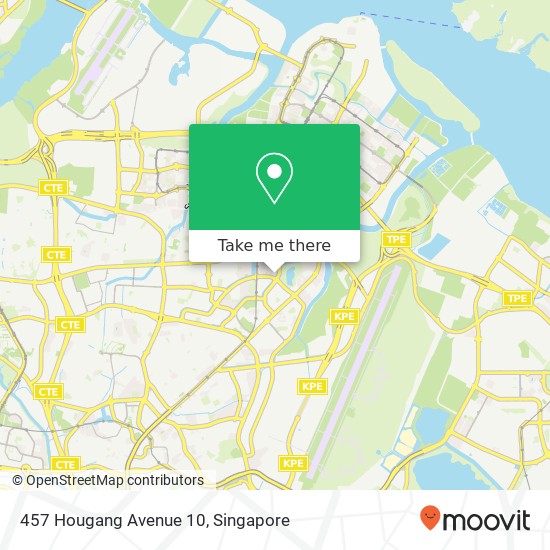 457 Hougang Avenue 10 map