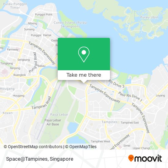 Space@Tampines map