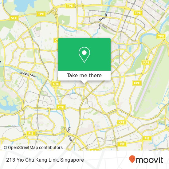 213 Yio Chu Kang Link地图