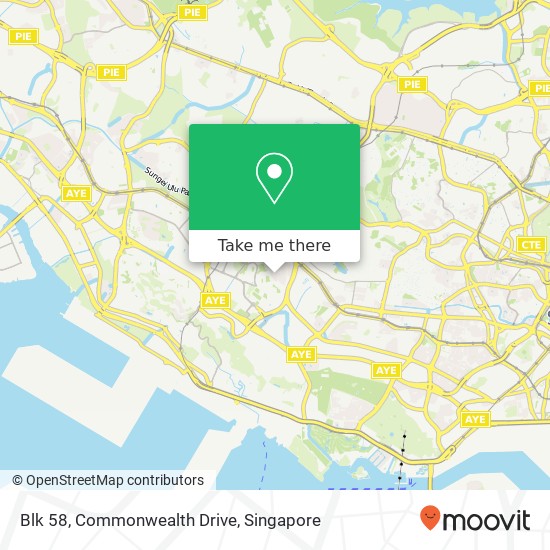 Blk 58, Commonwealth Drive map