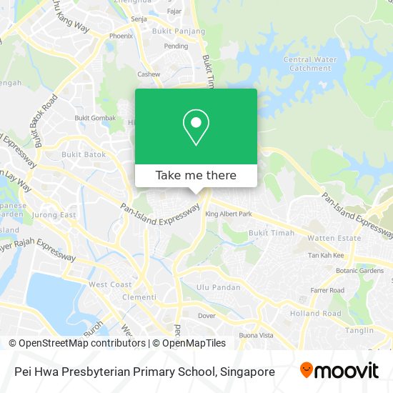 Pei Hwa Presbyterian Primary School地图
