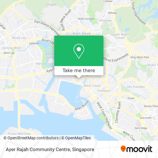 Ayer Rajah Community Centre map