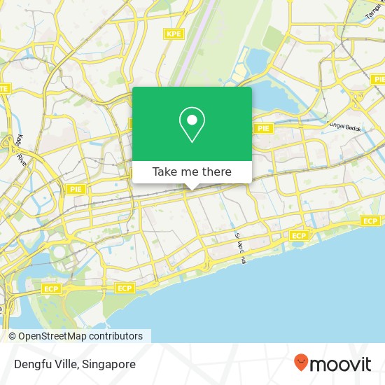 Dengfu Ville map