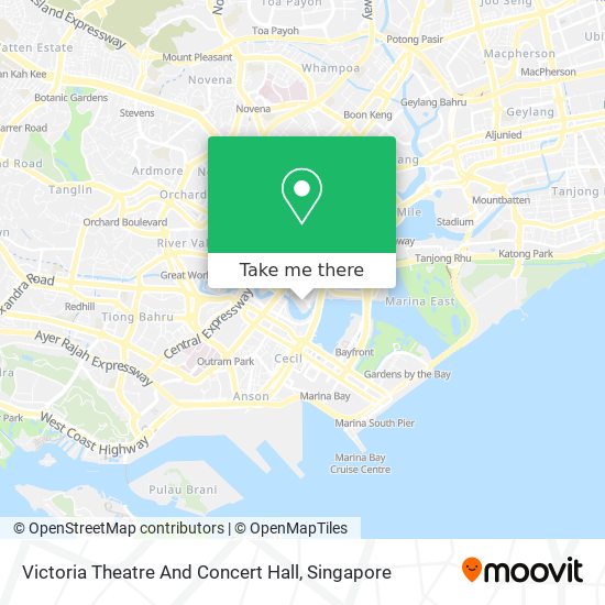 Victoria Theatre And Concert Hall地图