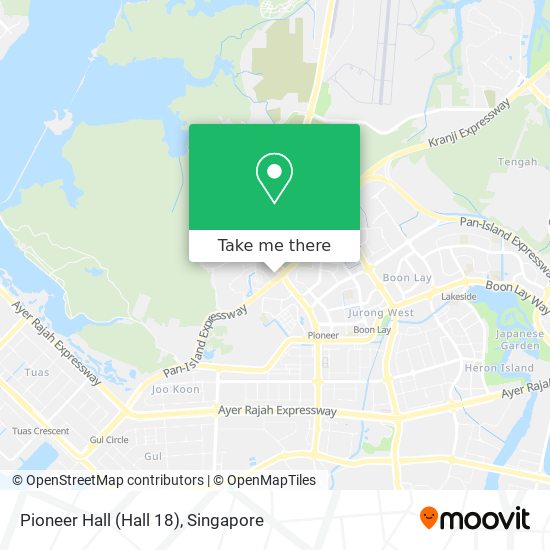 Pioneer Hall (Hall 18) map