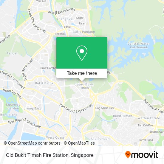 Old Bukit Timah Fire Station map