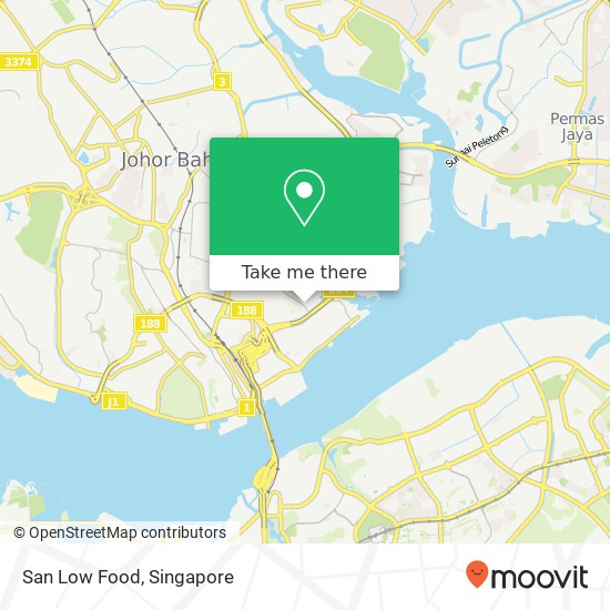 San Low Food map