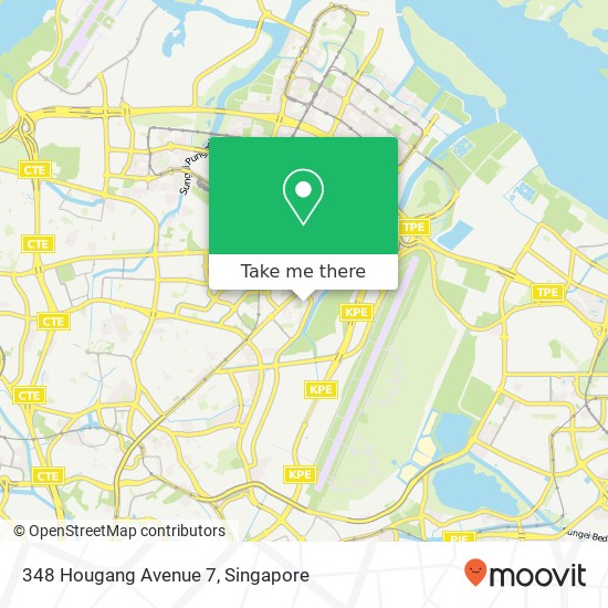 348 Hougang Avenue 7地图