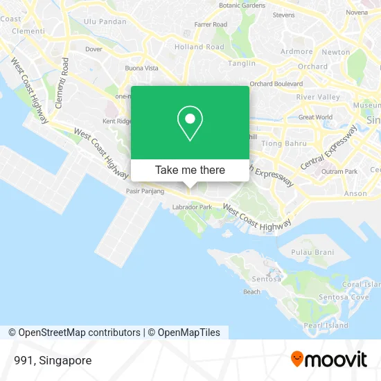 991 map