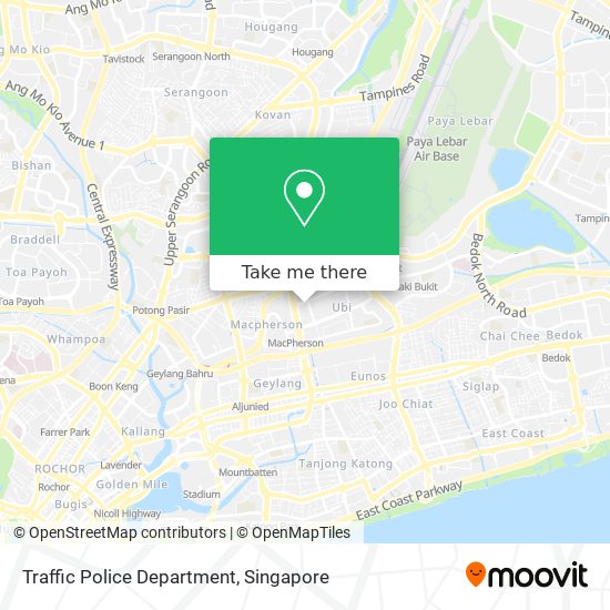 Traffic Police Department map