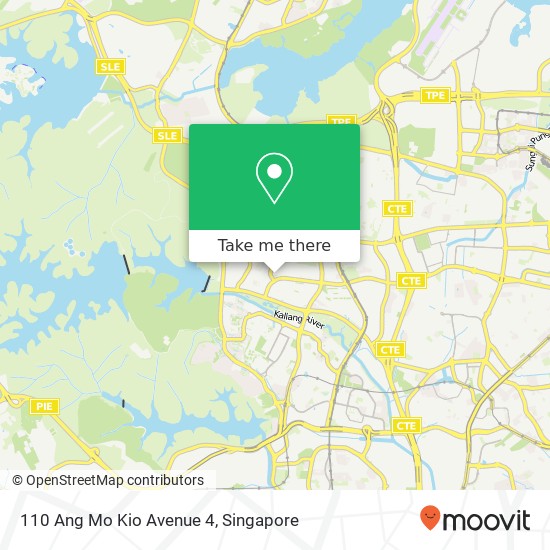 110 Ang Mo Kio Avenue 4 map