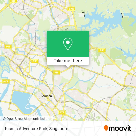 Kismis Adventure Park map