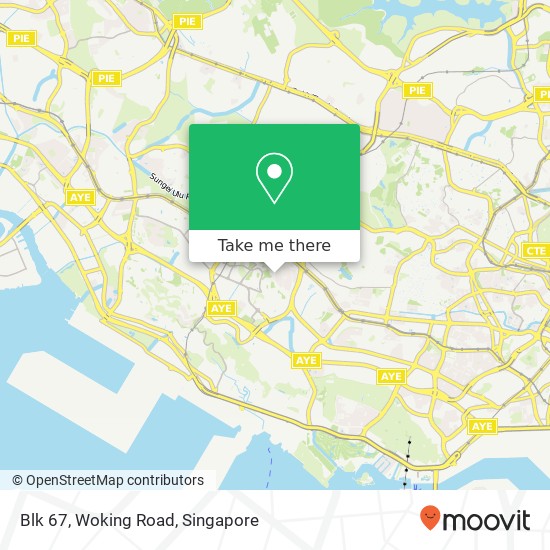 Blk 67, Woking Road地图