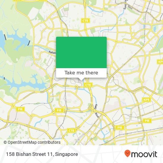 158 Bishan Street 11 map