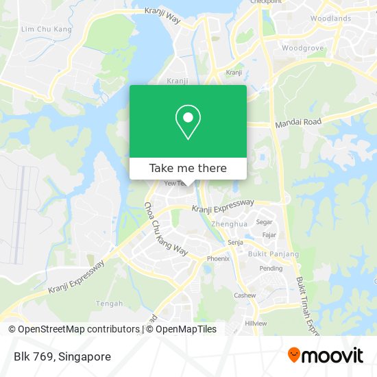 Blk 769 map