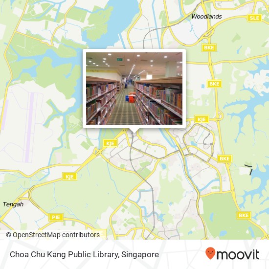 Choa Chu Kang Public Library map