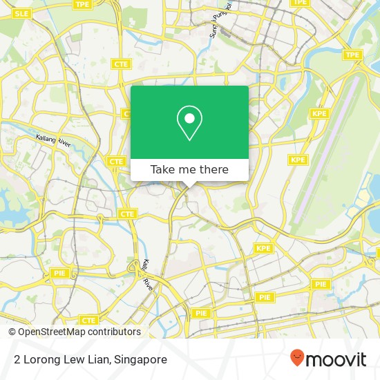 2 Lorong Lew Lian map