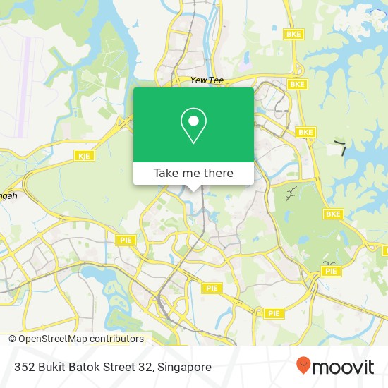 352 Bukit Batok Street 32 map