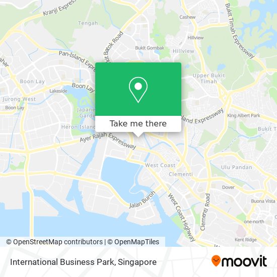 International Business Park map