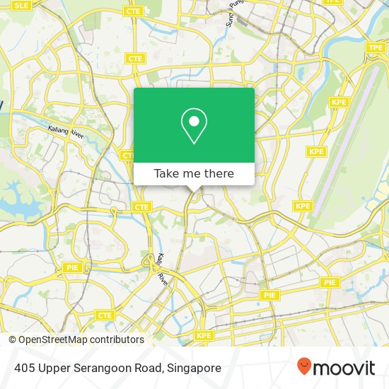 405 Upper Serangoon Road map