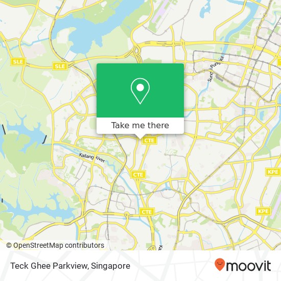 Teck Ghee Parkview map