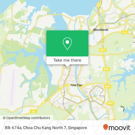 Blk 674a, Choa Chu Kang North 7地图
