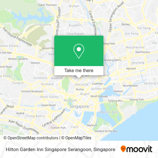 Hilton Garden Inn Singapore Serangoon地图