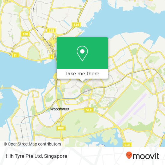 Hlh Tyre Pte Ltd map