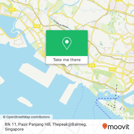 Blk 11, Pasir Panjang Hill, Thepeak@Balmeg map