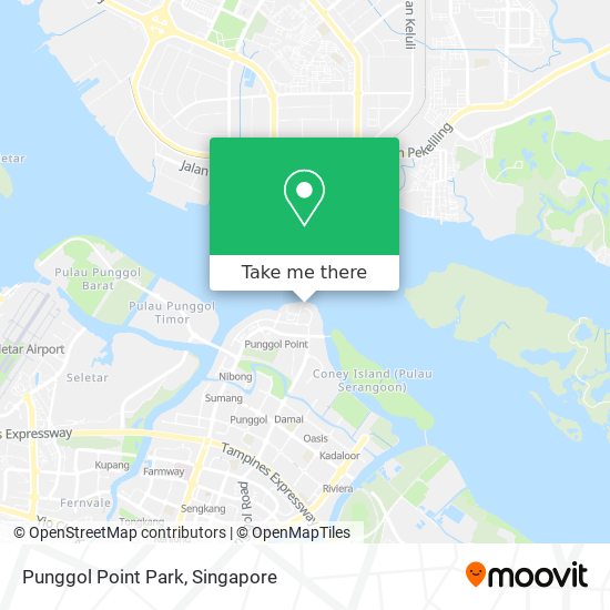 Punggol Point Park map