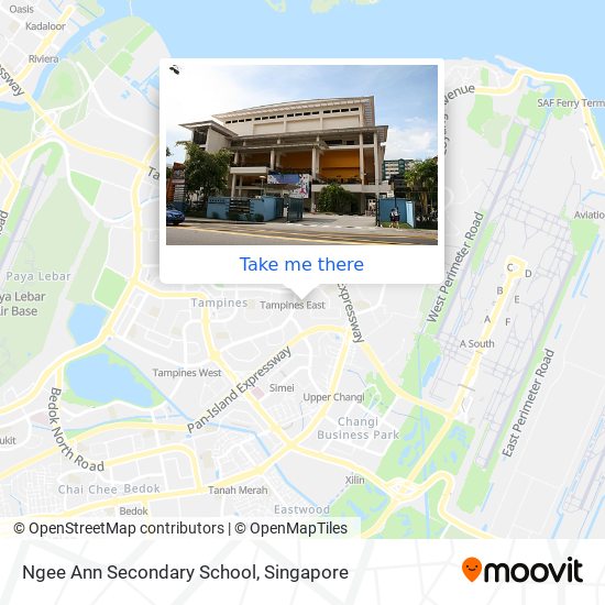 Ngee Ann Secondary School map
