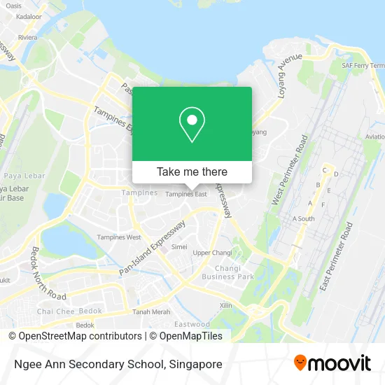 Ngee Ann Secondary School map