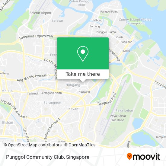 Punggol Community Club地图