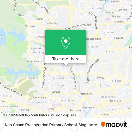 Kuo Chuan Presbyterian Primary School map