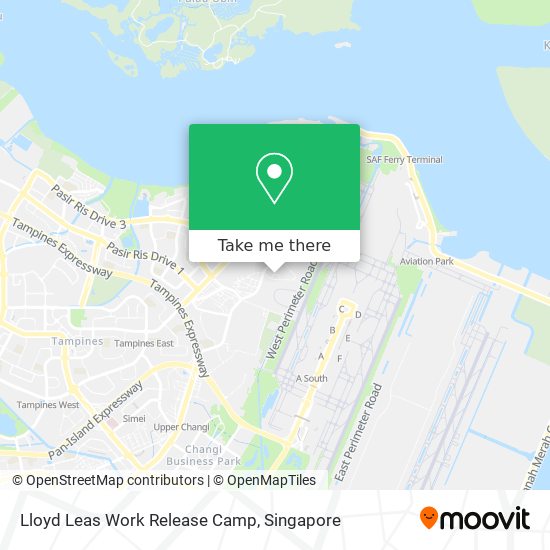 Lloyd Leas Work Release Camp map