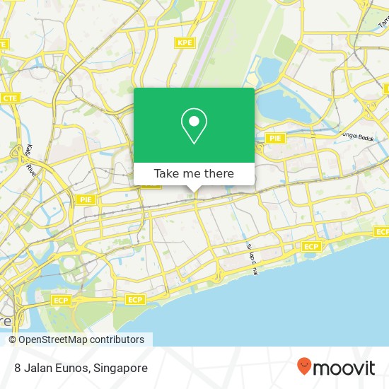 8 Jalan Eunos map